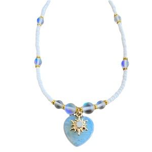 Crystal Heart Sun Choker 💎✨